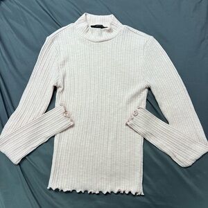 Used Light Pink Long Sleeve Forever 21 Shirt